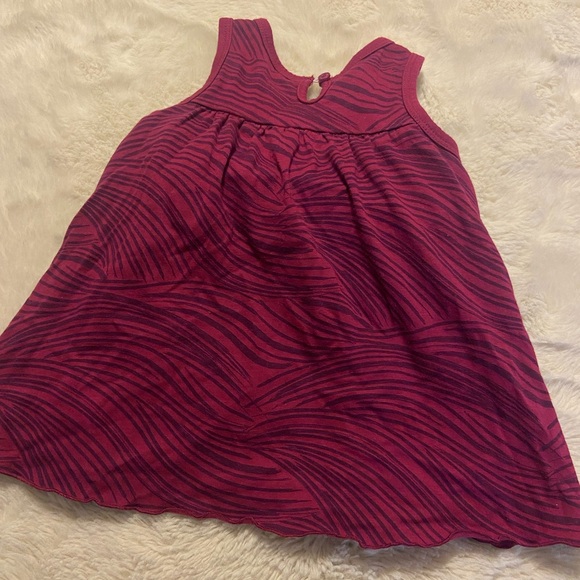 New Calvin Klein Jeans 18months ruffled tank top zebra print - Picture 2 of 6